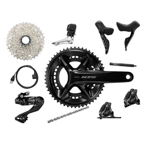 SHIMANO 105 R7170 Di2 12 SPEED GROUPSET – Muscat Bikes